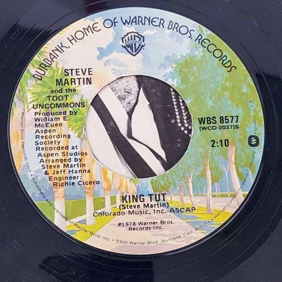 Steve Martin King Tut / Sally Goodin 7" 45 - Picture 2 of 5